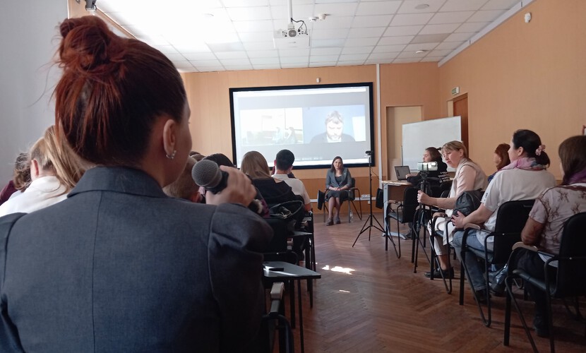 Медиастудия «Репортёр»  на XVI Петербургском международном образовательном форуме